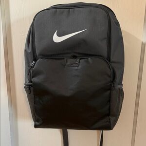 Nike Black and Gray Backpack